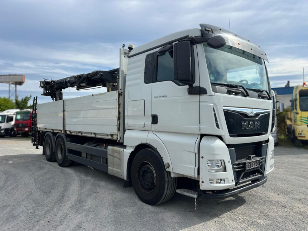 MAN TG-X 26.440 6x4 Pritsche Heckkran Hiab XS 166 - Kamion s otvorenim sandukom, Kamion s kranom: slika MAN TG-X 26.440 6x4 Pritsche Heckkran Hiab XS 166 - Kamion s otvorenim sandukom, Kamion s kranom MAN TG-X 26.440 6x4 Pritsche Heckkran Hiab XS 166 - Kamion s otvorenim sandukom, Kamion s kranom: slika MAN TG-X 26.440 6x4 Pritsche Heckkran Hiab XS 166 - Kamion s otvorenim sandukom, Kamion s kranom