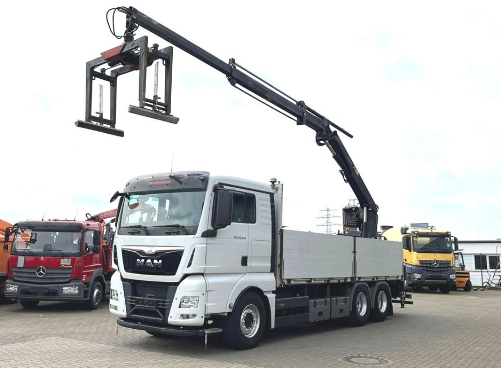 MAN TG-X 26.440 6x4 Pritsche Heckkran Hiab XS 166 - Kamion s otvorenim sandukom, Kamion s kranom: slika MAN TG-X 26.440 6x4 Pritsche Heckkran Hiab XS 166 - Kamion s otvorenim sandukom, Kamion s kranom MAN TG-X 26.440 6x4 Pritsche Heckkran Hiab XS 166 - Kamion s otvorenim sandukom, Kamion s kranom: slika MAN TG-X 26.440 6x4 Pritsche Heckkran Hiab XS 166 - Kamion s otvorenim sandukom, Kamion s kranom