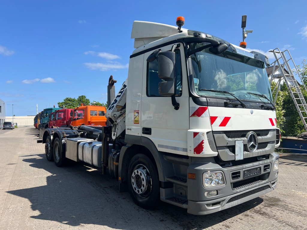 MERCEDES-BENZ Actros 2541 L6x2 Abrollkipper mit Kran Funk+Greiferst - Kamion s kukastom dizalicom, Kamion s kranom: slika MERCEDES-BENZ Actros 2541 L6x2 Abrollkipper mit Kran Funk+Greiferst - Kamion s kukastom dizalicom, Kamion s kranom MERCEDES-BENZ Actros 2541 L6x2 Abrollkipper mit Kran Funk+Greiferst - Kamion s kukastom dizalicom, Kamion s kranom: slika MERCEDES-BENZ Actros 2541 L6x2 Abrollkipper mit Kran Funk+Greiferst - Kamion s kukastom dizalicom, Kamion s kranom