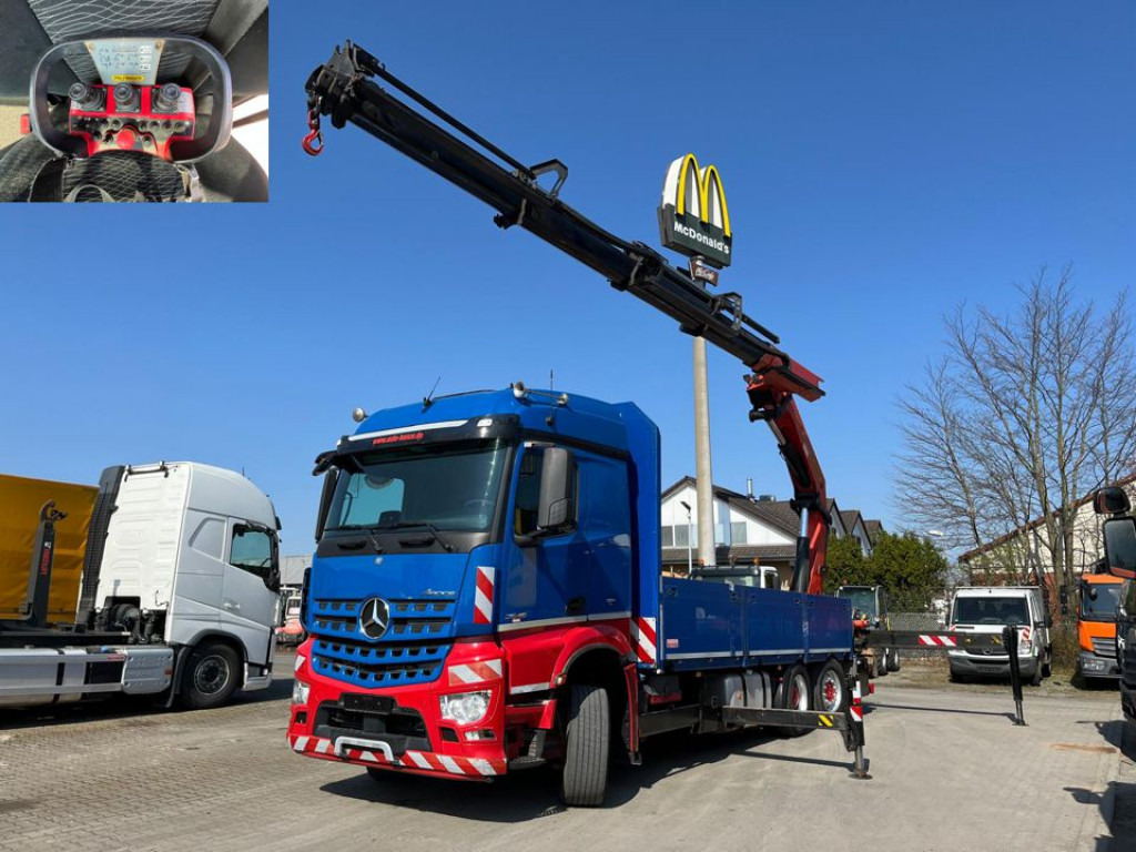 MERCEDES-BENZ Arocs 2545 6x4 HAD Pritsche Heckkran PK 41002 - Kamion s otvorenim sandukom, Kamion s kranom: slika MERCEDES-BENZ Arocs 2545 6x4 HAD Pritsche Heckkran PK 41002 - Kamion s otvorenim sandukom, Kamion s kranom MERCEDES-BENZ Arocs 2545 6x4 HAD Pritsche Heckkran PK 41002 - Kamion s otvorenim sandukom, Kamion s kranom: slika MERCEDES-BENZ Arocs 2545 6x4 HAD Pritsche Heckkran PK 41002 - Kamion s otvorenim sandukom, Kamion s kranom