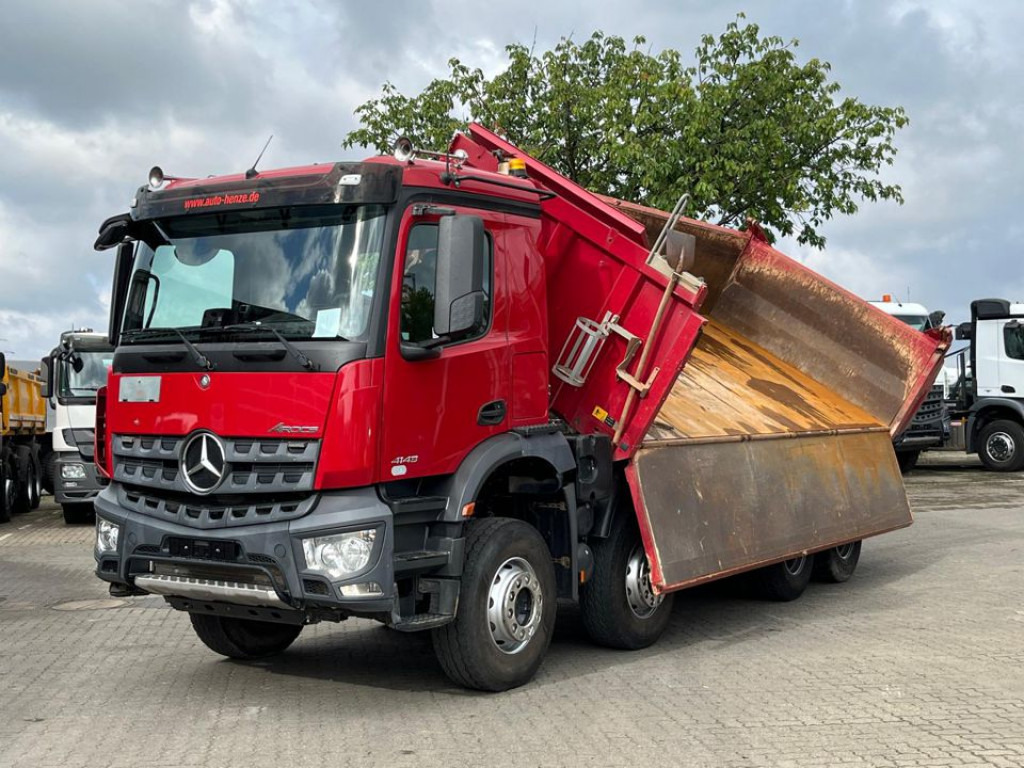 MERCEDES-BENZ Arocs 4143 8x4 4-Achs Kipper Meiller Bordmatik - Kiper: slika MERCEDES-BENZ Arocs 4143 8x4 4-Achs Kipper Meiller Bordmatik - Kiper MERCEDES-BENZ Arocs 4143 8x4 4-Achs Kipper Meiller Bordmatik - Kiper: slika MERCEDES-BENZ Arocs 4143 8x4 4-Achs Kipper Meiller Bordmatik - Kiper