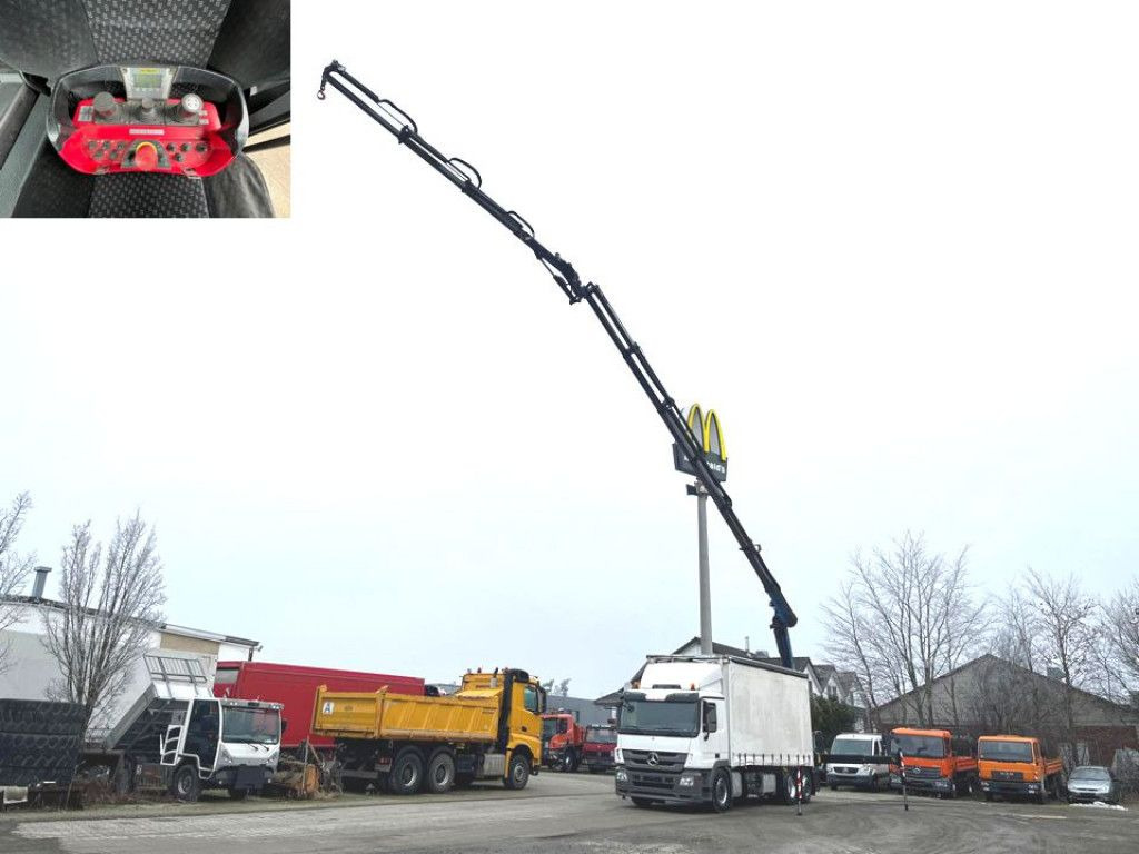 Mercedes-Benz Actros 2541 L6x2 Pritsche Heckkran 34m/to, Jib, - Kamion s kranom, Kamion s ceradom: slika Mercedes-Benz Actros 2541 L6x2 Pritsche Heckkran 34m/to, Jib, - Kamion s kranom, Kamion s ceradom Mercedes-Benz Actros 2541 L6x2 Pritsche Heckkran 34m/to, Jib, - Kamion s kranom, Kamion s ceradom: slika Mercedes-Benz Actros 2541 L6x2 Pritsche Heckkran 34m/to, Jib, - Kamion s kranom, Kamion s ceradom