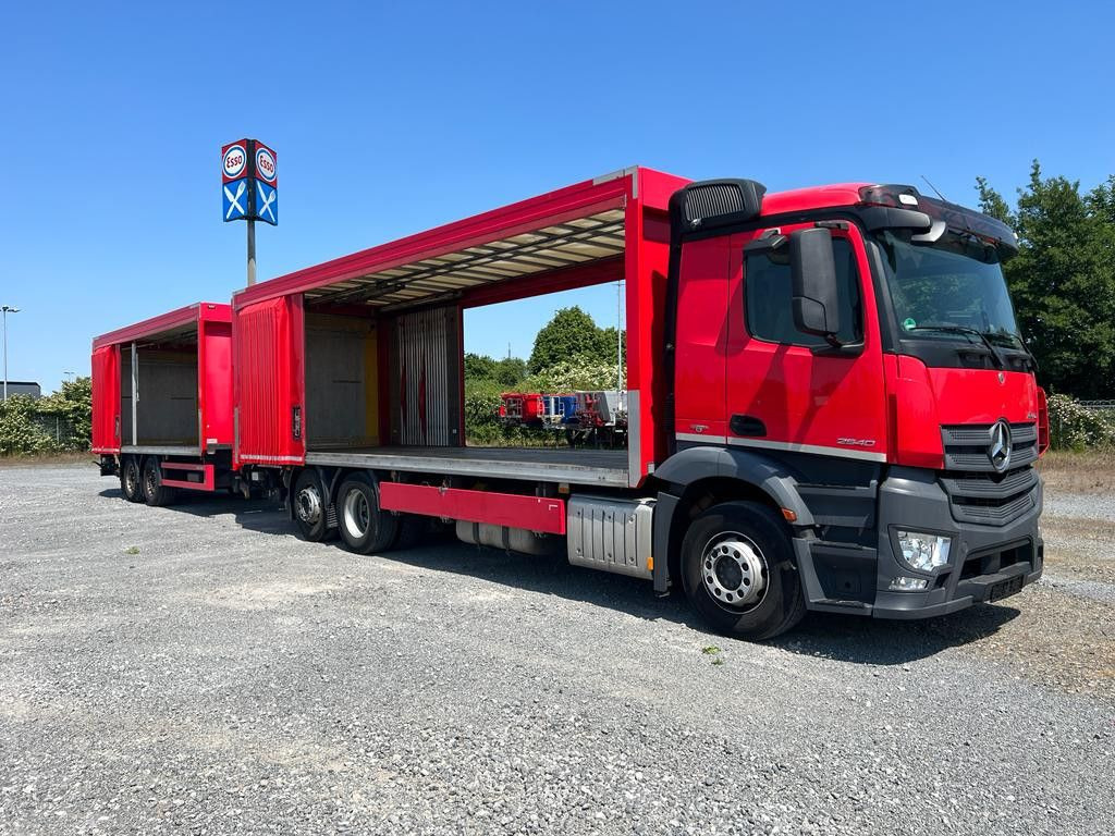 Kamion s ceradom Mercedes-Benz Antos 2540 L 6x2 Pritsche LBW Coca Cola, 8,2m Ge: slika Kamion s ceradom Mercedes-Benz Antos 2540 L 6x2 Pritsche LBW Coca Cola, 8,2m Ge
