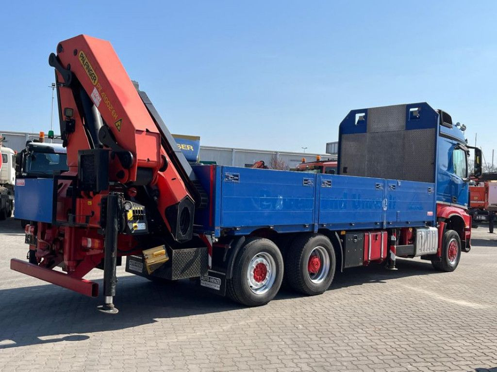 Mercedes-Benz Arocs 2545 6x4 HAD Pritsche Heckkran PK 41002 - Kamion s otvorenim sandukom, Kamion s kranom: slika Mercedes-Benz Arocs 2545 6x4 HAD Pritsche Heckkran PK 41002 - Kamion s otvorenim sandukom, Kamion s kranom Mercedes-Benz Arocs 2545 6x4 HAD Pritsche Heckkran PK 41002 - Kamion s otvorenim sandukom, Kamion s kranom: slika Mercedes-Benz Arocs 2545 6x4 HAD Pritsche Heckkran PK 41002 - Kamion s otvorenim sandukom, Kamion s kranom