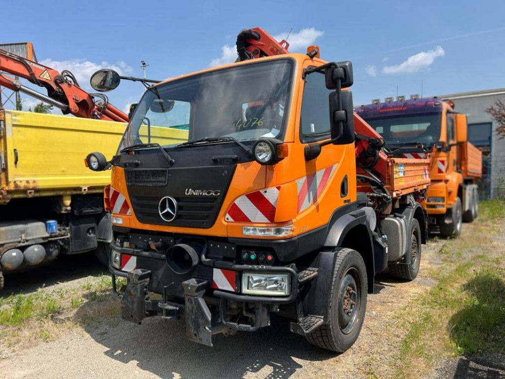 Mercedes-Benz Unimog U20 2-Achs Allradkipper Kran Palfinger Kr - Kiper, Kamion s kranom: slika Mercedes-Benz Unimog U20 2-Achs Allradkipper Kran Palfinger Kr - Kiper, Kamion s kranom Mercedes-Benz Unimog U20 2-Achs Allradkipper Kran Palfinger Kr - Kiper, Kamion s kranom: slika Mercedes-Benz Unimog U20 2-Achs Allradkipper Kran Palfinger Kr - Kiper, Kamion s kranom