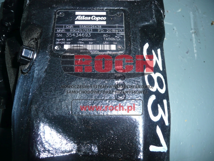 ATLAS COPCO R902517513 5580026438 - Hidraulična pumpa za Građevinski strojevi: slika ATLAS COPCO R902517513 5580026438 - Hidraulična pumpa za Građevinski strojevi ATLAS COPCO R902517513 5580026438 - Hidraulična pumpa za Građevinski strojevi: slika ATLAS COPCO R902517513 5580026438 - Hidraulična pumpa za Građevinski strojevi