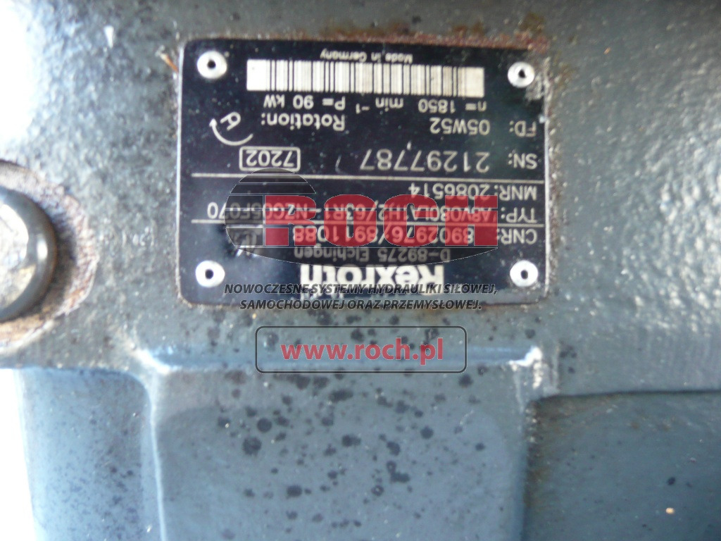 REXROTH A8VO80LA1H2/63R1-NZG05F070 2086514 8902976/8911088 - Hidraulična pumpa: slika REXROTH A8VO80LA1H2/63R1-NZG05F070 2086514 8902976/8911088 - Hidraulična pumpa REXROTH A8VO80LA1H2/63R1-NZG05F070 2086514 8902976/8911088 - Hidraulična pumpa: slika REXROTH A8VO80LA1H2/63R1-NZG05F070 2086514 8902976/8911088 - Hidraulična pumpa