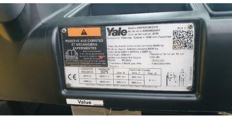 Yale ERP50VM - Električni viličar: slika Yale ERP50VM - Električni viličar Yale ERP50VM - Električni viličar: slika Yale ERP50VM - Električni viličar