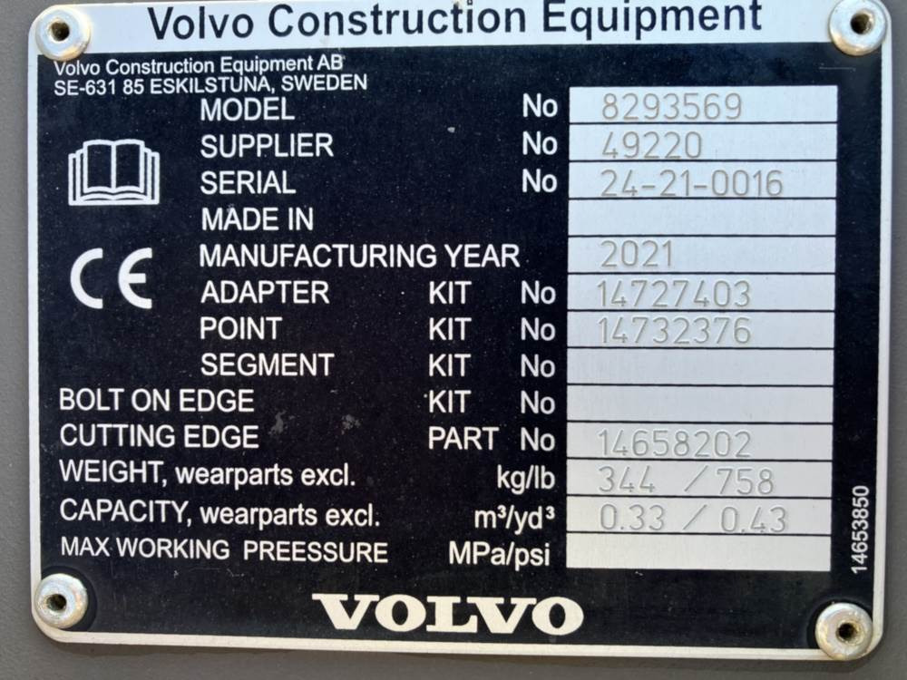 Volvo Tieflöffel mit Zähne S6 - Rovokopač-utovarivač: slika Volvo Tieflöffel mit Zähne S6 - Rovokopač-utovarivač Volvo Tieflöffel mit Zähne S6 - Rovokopač-utovarivač: slika Volvo Tieflöffel mit Zähne S6 - Rovokopač-utovarivač