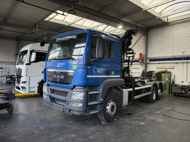 MAN TGS 26.320 6x2 Abrollkipper + Kran HIAB 166 E-5 - Kamion s kukastom dizalicom, Kamion s kranom: slika MAN TGS 26.320 6x2 Abrollkipper + Kran HIAB 166 E-5 - Kamion s kukastom dizalicom, Kamion s kranom MAN TGS 26.320 6x2 Abrollkipper + Kran HIAB 166 E-5 - Kamion s kukastom dizalicom, Kamion s kranom: slika MAN TGS 26.320 6x2 Abrollkipper + Kran HIAB 166 E-5 - Kamion s kukastom dizalicom, Kamion s kranom