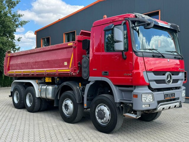 Kiper Mercedes-Benz ACTROS 4144 8x6 EURO5 Kipper mit Bordmatik: slika Kiper Mercedes-Benz ACTROS 4144 8x6 EURO5 Kipper mit Bordmatik