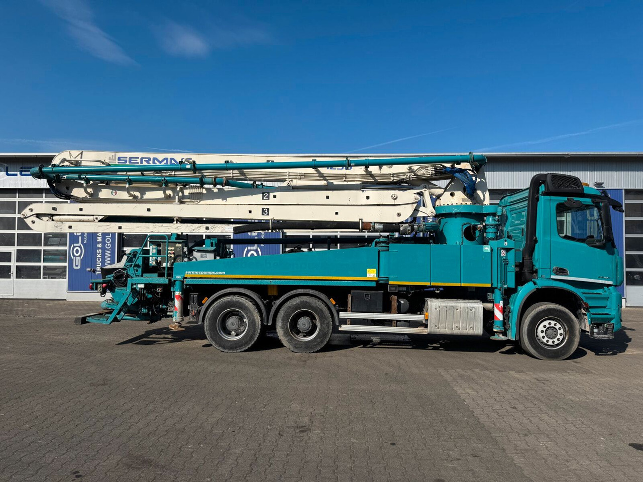 Mercedes-Benz AROCS 2836 6x4 Euro 6 Betonpumpe SERMAC 4Z38 - Beton pumpa: slika Mercedes-Benz AROCS 2836 6x4 Euro 6 Betonpumpe SERMAC 4Z38 - Beton pumpa Mercedes-Benz AROCS 2836 6x4 Euro 6 Betonpumpe SERMAC 4Z38 - Beton pumpa: slika Mercedes-Benz AROCS 2836 6x4 Euro 6 Betonpumpe SERMAC 4Z38 - Beton pumpa