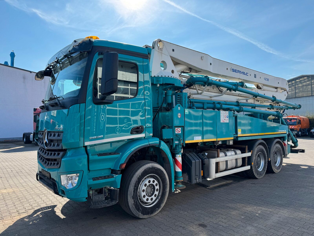 Mercedes-Benz AROCS 2836 6x4 Euro 6 Betonpumpe SERMAC 4Z38 - Beton pumpa: slika Mercedes-Benz AROCS 2836 6x4 Euro 6 Betonpumpe SERMAC 4Z38 - Beton pumpa Mercedes-Benz AROCS 2836 6x4 Euro 6 Betonpumpe SERMAC 4Z38 - Beton pumpa: slika Mercedes-Benz AROCS 2836 6x4 Euro 6 Betonpumpe SERMAC 4Z38 - Beton pumpa