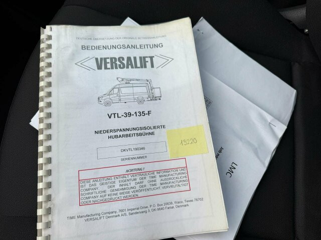 Podizna platforma montirana na kamion Mercedes-Benz Sprinter 316 CDI mit Versalift VTL-39-135: slika Podizna platforma montirana na kamion Mercedes-Benz Sprinter 316 CDI mit Versalift VTL-39-135 Podizna platforma montirana na kamion Mercedes-Benz Sprinter 316 CDI mit Versalift VTL-39-135: slika Podizna platforma montirana na kamion Mercedes-Benz Sprinter 316 CDI mit Versalift VTL-39-135