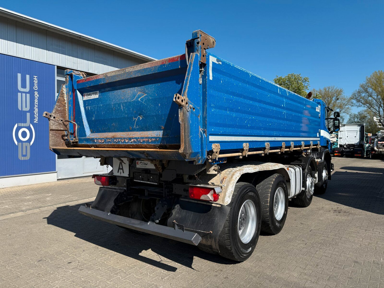Scania P 410 8x4 Dreiseitenkipper DAUTEL - Kiper: slika Scania P 410 8x4 Dreiseitenkipper DAUTEL - Kiper Scania P 410 8x4 Dreiseitenkipper DAUTEL - Kiper: slika Scania P 410 8x4 Dreiseitenkipper DAUTEL - Kiper