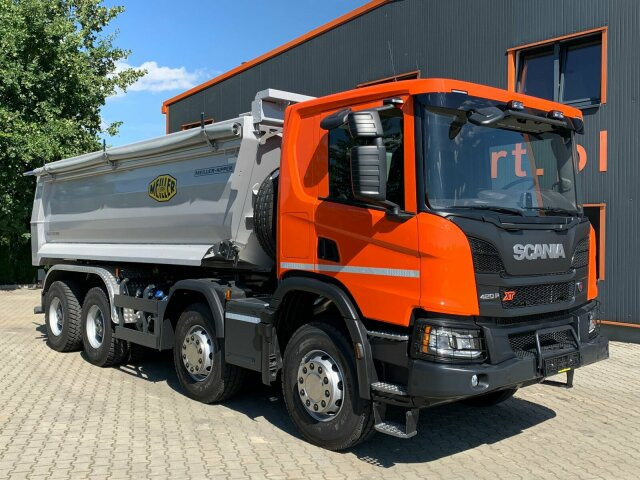Scania P 420 8x4 Kipper Meiller 18,5m3 Euro 6 - Kiper: slika Scania P 420 8x4 Kipper Meiller 18,5m3 Euro 6 - Kiper Scania P 420 8x4 Kipper Meiller 18,5m3 Euro 6 - Kiper: slika Scania P 420 8x4 Kipper Meiller 18,5m3 Euro 6 - Kiper