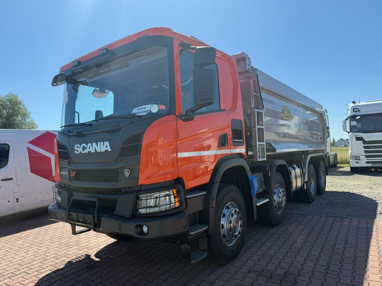 Scania P 420 8x4 Kipper Meiller Euro 6 - Utovarivač s proklizavajućim upravljanjem: slika Scania P 420 8x4 Kipper Meiller Euro 6 - Utovarivač s proklizavajućim upravljanjem Scania P 420 8x4 Kipper Meiller Euro 6 - Utovarivač s proklizavajućim upravljanjem: slika Scania P 420 8x4 Kipper Meiller Euro 6 - Utovarivač s proklizavajućim upravljanjem