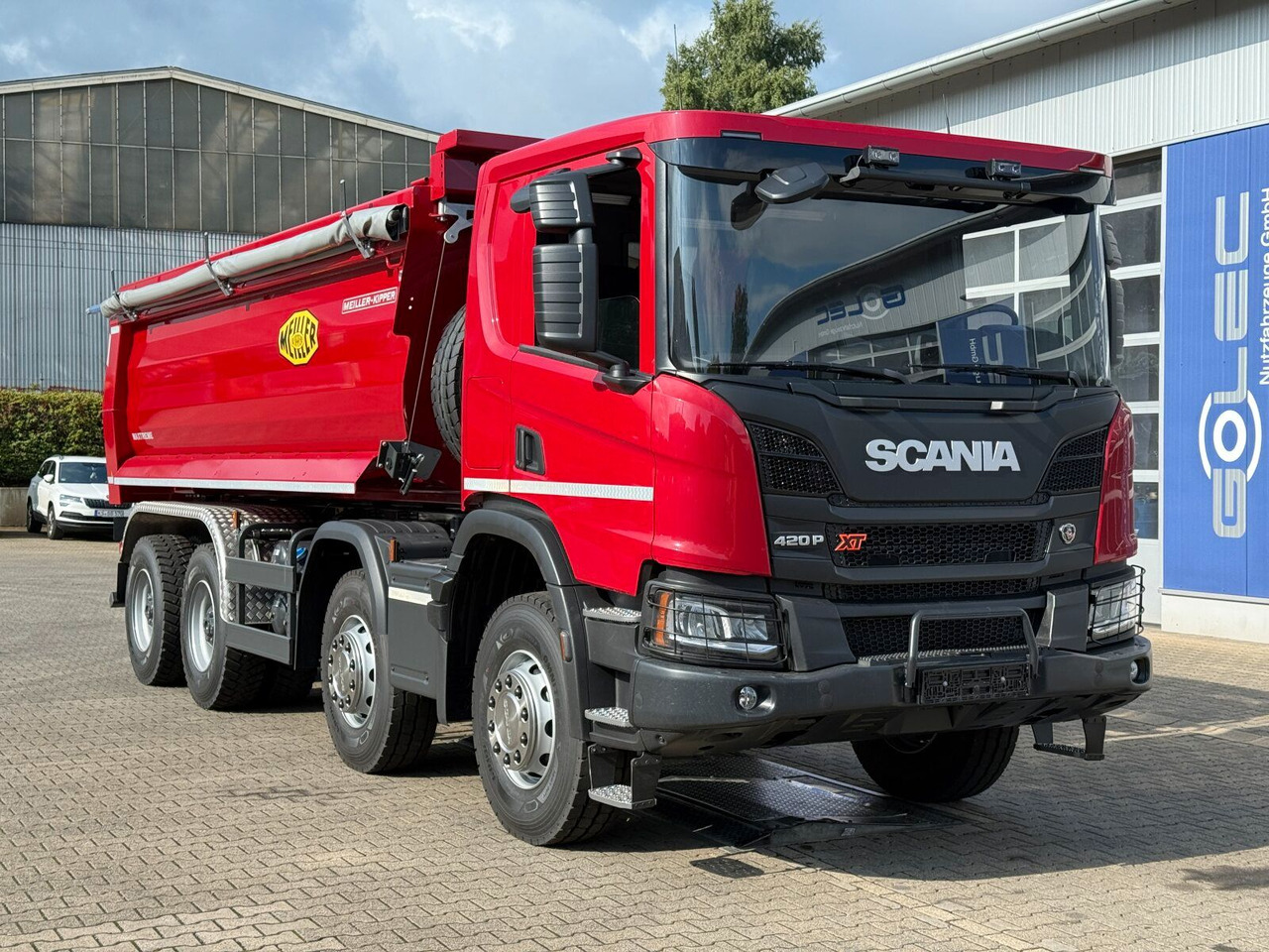 Scania P 420 8x4 Kipper Meiller Euro 6 - Utovarivač s proklizavajućim upravljanjem: slika Scania P 420 8x4 Kipper Meiller Euro 6 - Utovarivač s proklizavajućim upravljanjem Scania P 420 8x4 Kipper Meiller Euro 6 - Utovarivač s proklizavajućim upravljanjem: slika Scania P 420 8x4 Kipper Meiller Euro 6 - Utovarivač s proklizavajućim upravljanjem