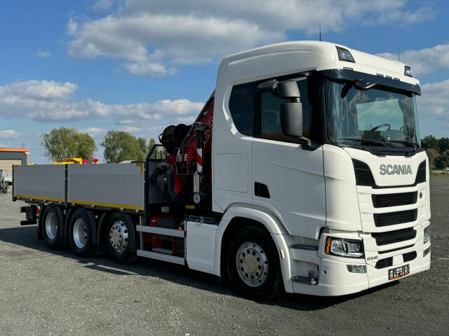 Scania R540 8x2/4 Pritsche mit Kran FASSI F365 - Kamion s kranom, Kamion s otvorenim sandukom: slika Scania R540 8x2/4 Pritsche mit Kran FASSI F365 - Kamion s kranom, Kamion s otvorenim sandukom Scania R540 8x2/4 Pritsche mit Kran FASSI F365 - Kamion s kranom, Kamion s otvorenim sandukom: slika Scania R540 8x2/4 Pritsche mit Kran FASSI F365 - Kamion s kranom, Kamion s otvorenim sandukom