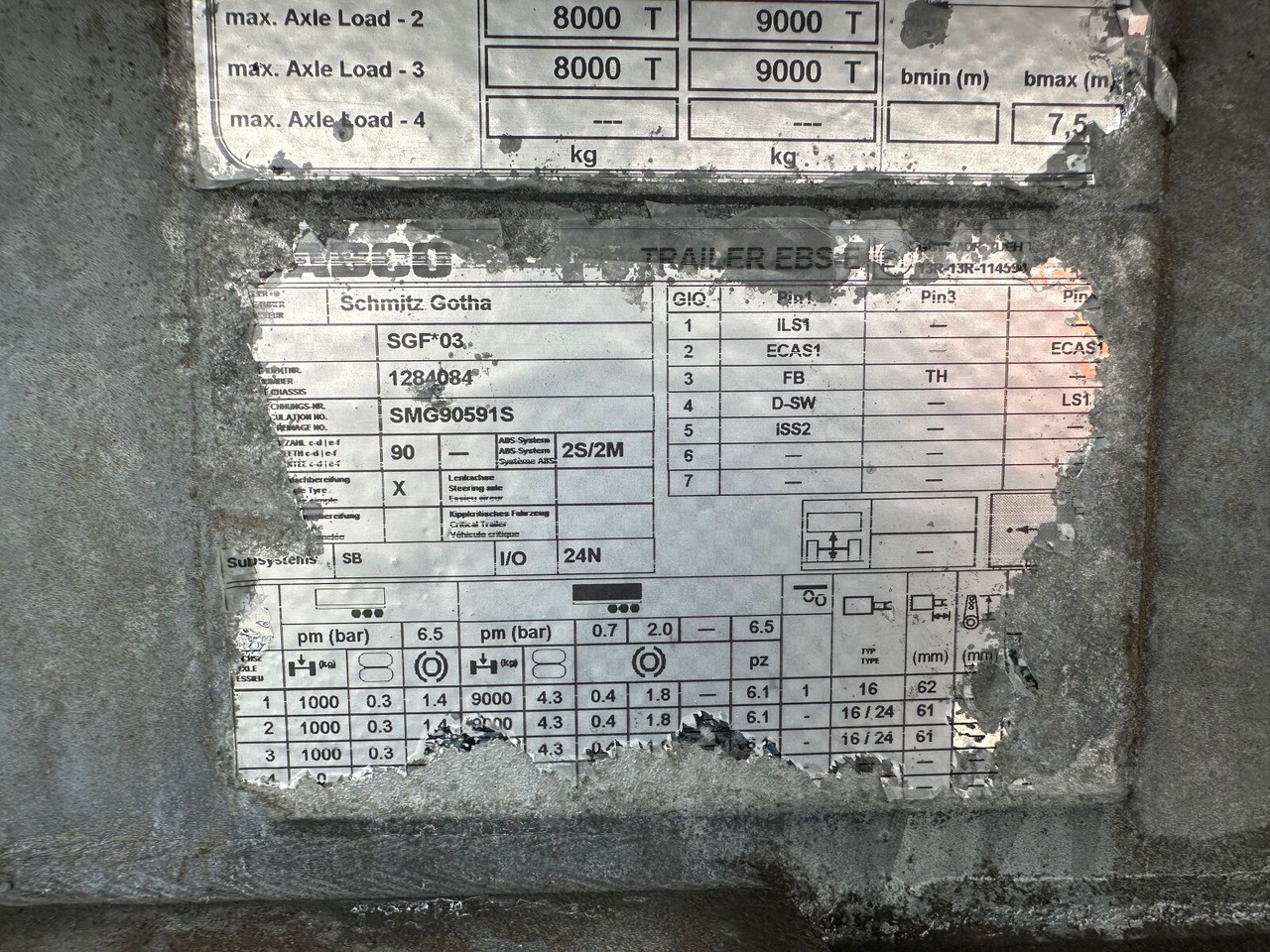 Kiper poluprikolica Schmitz Cargobull Cargobull Gotha Thermo Kippauflieger 3 ACHS: slika Kiper poluprikolica Schmitz Cargobull Cargobull Gotha Thermo Kippauflieger 3 ACHS