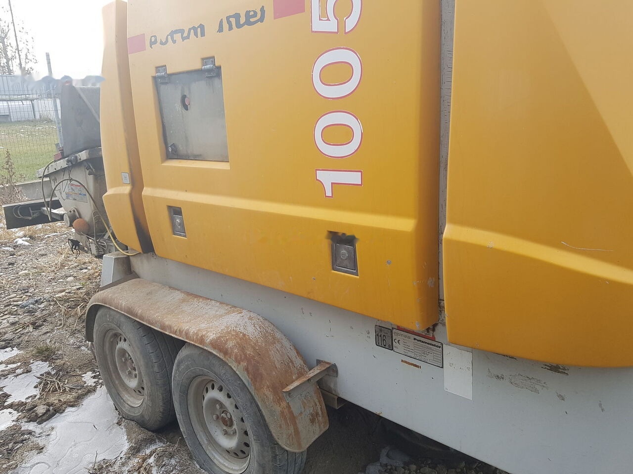Putzmeister 1005 - Stacionarna pumpa za beton: slika Putzmeister 1005 - Stacionarna pumpa za beton Putzmeister 1005 - Stacionarna pumpa za beton: slika Putzmeister 1005 - Stacionarna pumpa za beton