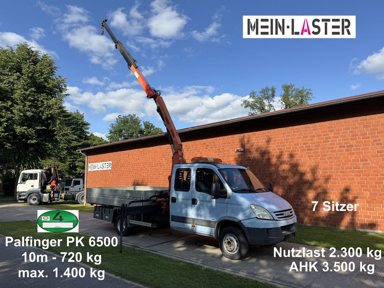 Iveco 65C180 3.0d Palfinger PK 6500 7 Sitzer NL 2300kg - Dostavno vozilo s ravnom platformom, Dostavno vozilo s dvostrukom kabinom: slika Iveco 65C180 3.0d Palfinger PK 6500 7 Sitzer NL 2300kg - Dostavno vozilo s ravnom platformom, Dostavno vozilo s dvostrukom kabinom Iveco 65C180 3.0d Palfinger PK 6500 7 Sitzer NL 2300kg - Dostavno vozilo s ravnom platformom, Dostavno vozilo s dvostrukom kabinom: slika Iveco 65C180 3.0d Palfinger PK 6500 7 Sitzer NL 2300kg - Dostavno vozilo s ravnom platformom, Dostavno vozilo s dvostrukom kabinom