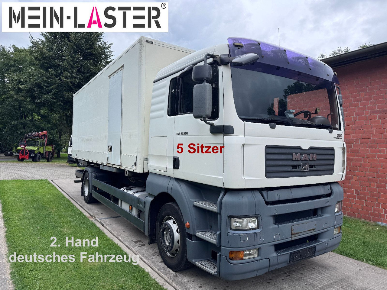MAN TGA 18.350 BDF 5 Sitzer Klima nur 209.380 km - Kamion sandučar: slika MAN TGA 18.350 BDF 5 Sitzer Klima nur 209.380 km - Kamion sandučar MAN TGA 18.350 BDF 5 Sitzer Klima nur 209.380 km - Kamion sandučar: slika MAN TGA 18.350 BDF 5 Sitzer Klima nur 209.380 km - Kamion sandučar