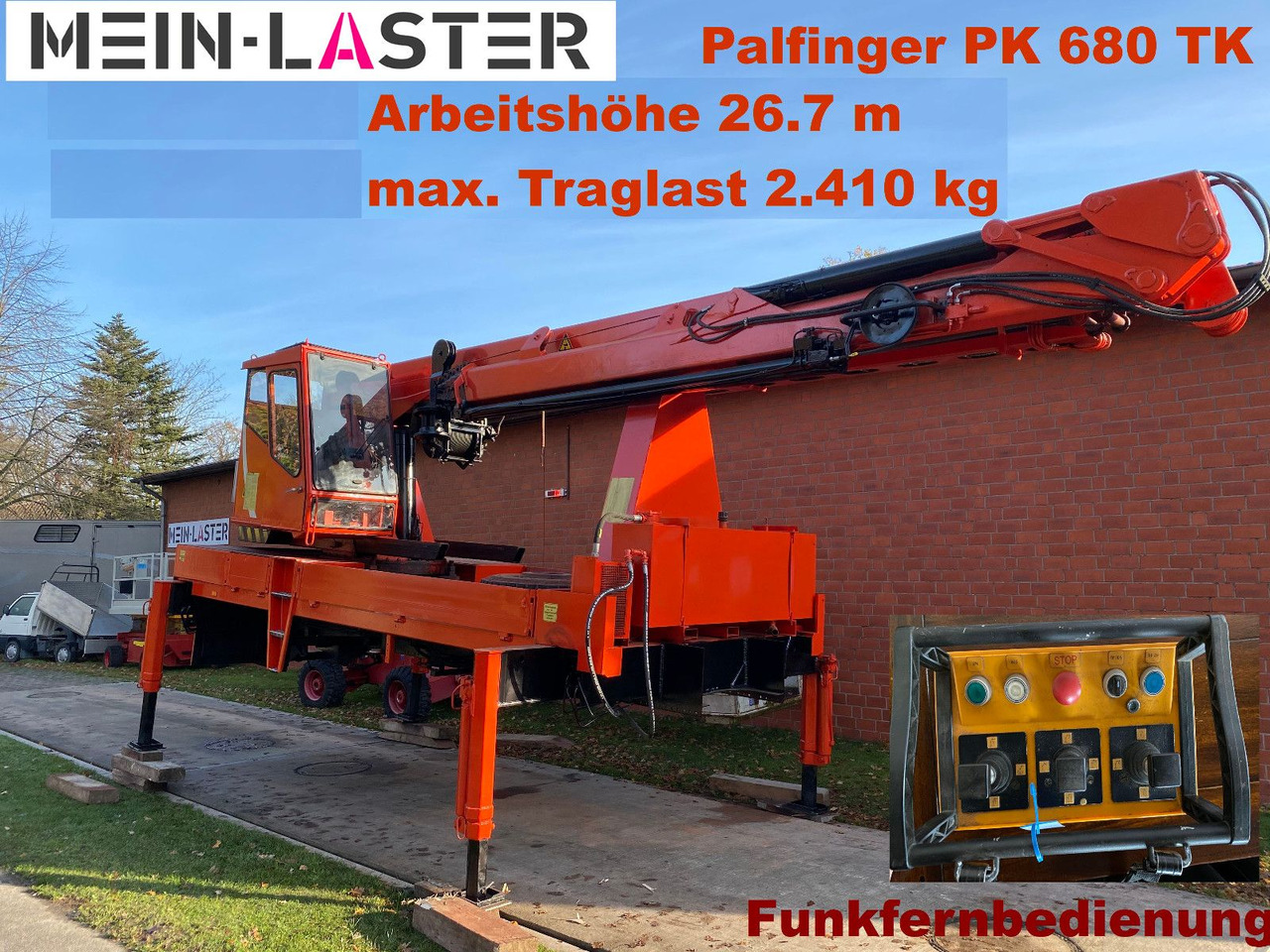 Mercedes-Benz Palfinger PK 680 TK 26,7 m-max.2.410 kg -Funk FB - Kamion s kranom: slika Mercedes-Benz Palfinger PK 680 TK 26,7 m-max.2.410 kg -Funk FB - Kamion s kranom Mercedes-Benz Palfinger PK 680 TK 26,7 m-max.2.410 kg -Funk FB - Kamion s kranom: slika Mercedes-Benz Palfinger PK 680 TK 26,7 m-max.2.410 kg -Funk FB - Kamion s kranom