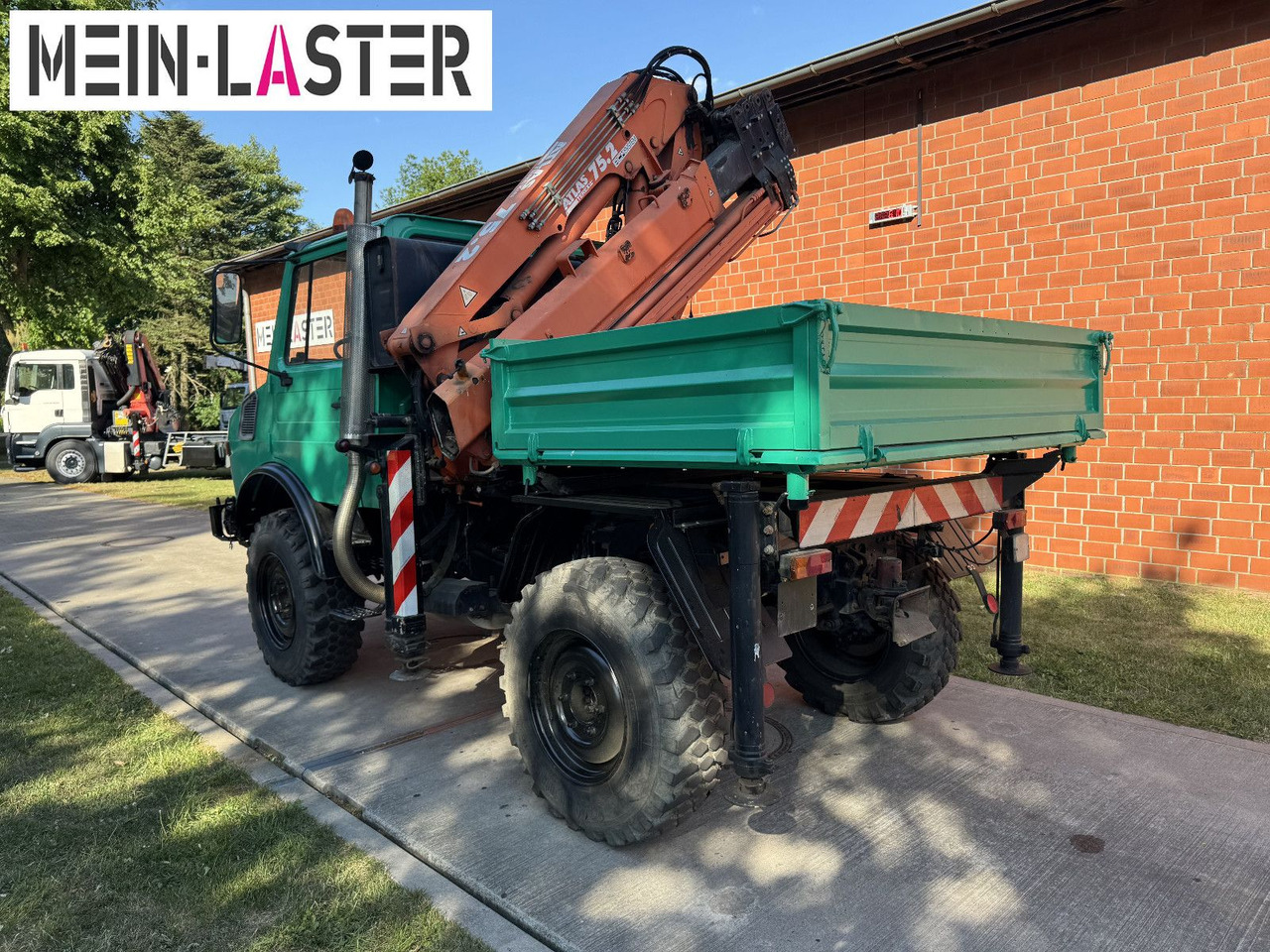 Unimog U 1200 Atlas 75.2 Kran 14 m Funk FB *1. Hand - Kamion s kranom: slika Unimog U 1200 Atlas 75.2 Kran 14 m Funk FB *1. Hand - Kamion s kranom Unimog U 1200 Atlas 75.2 Kran 14 m Funk FB *1. Hand - Kamion s kranom: slika Unimog U 1200 Atlas 75.2 Kran 14 m Funk FB *1. Hand - Kamion s kranom