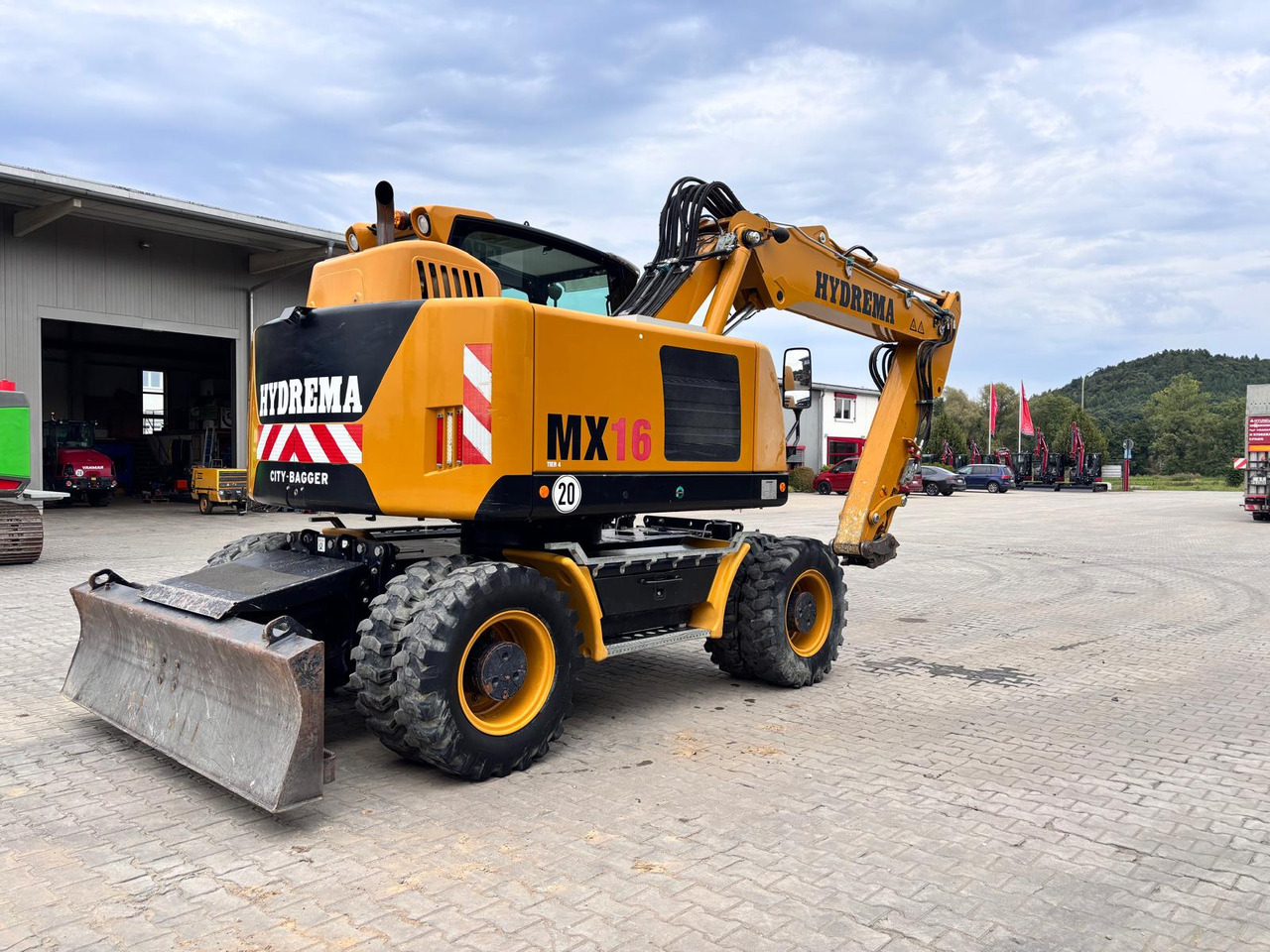 Hydrema MX 16G - Bager na kotačima: slika Hydrema MX 16G - Bager na kotačima Hydrema MX 16G - Bager na kotačima: slika Hydrema MX 16G - Bager na kotačima