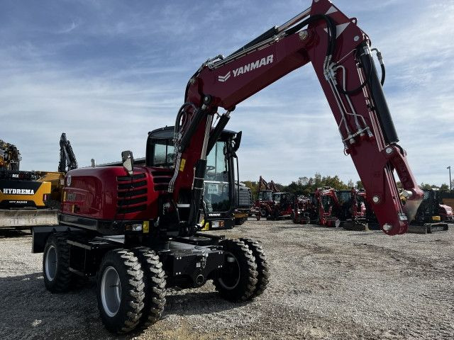 Yanmar B 95W - Bager na kotačima: slika Yanmar B 95W - Bager na kotačima Yanmar B 95W - Bager na kotačima: slika Yanmar B 95W - Bager na kotačima