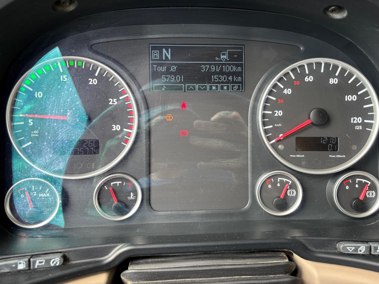 Kiper MAN TGX 26.580: slika Kiper MAN TGX 26.580