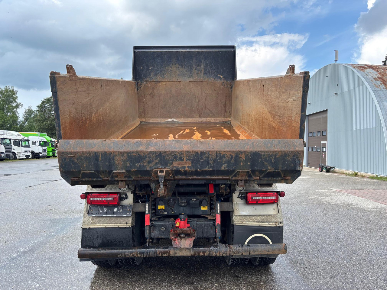 Kiper MAN TGX 26.580: slika Kiper MAN TGX 26.580