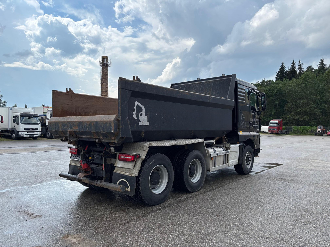 Kiper MAN TGX 26.580: slika Kiper MAN TGX 26.580