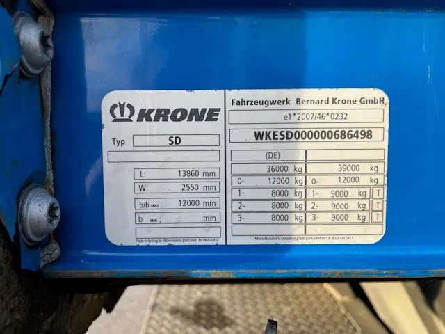 Krone 10x XL Krone mega vario schuifzeil trailer Duits kenteken - Poluprikolica sa zatvorenim sandukom: slika Krone 10x XL Krone mega vario schuifzeil trailer Duits kenteken - Poluprikolica sa zatvorenim sandukom Krone 10x XL Krone mega vario schuifzeil trailer Duits kenteken - Poluprikolica sa zatvorenim sandukom: slika Krone 10x XL Krone mega vario schuifzeil trailer Duits kenteken - Poluprikolica sa zatvorenim sandukom