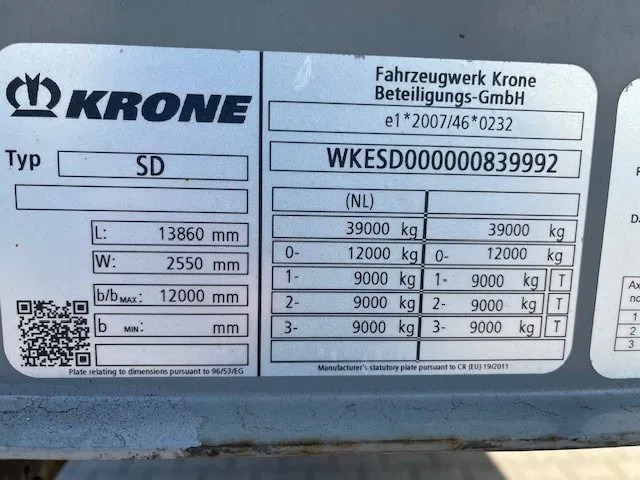 Krone 2018 XL P400 MEGA HUPAC - FERRY SPEC TRAILER WITH RAMPS - Poluprikolica sa zatvorenim sandukom: slika Krone 2018 XL P400 MEGA HUPAC - FERRY SPEC TRAILER WITH RAMPS - Poluprikolica sa zatvorenim sandukom Krone 2018 XL P400 MEGA HUPAC - FERRY SPEC TRAILER WITH RAMPS - Poluprikolica sa zatvorenim sandukom: slika Krone 2018 XL P400 MEGA HUPAC - FERRY SPEC TRAILER WITH RAMPS - Poluprikolica sa zatvorenim sandukom