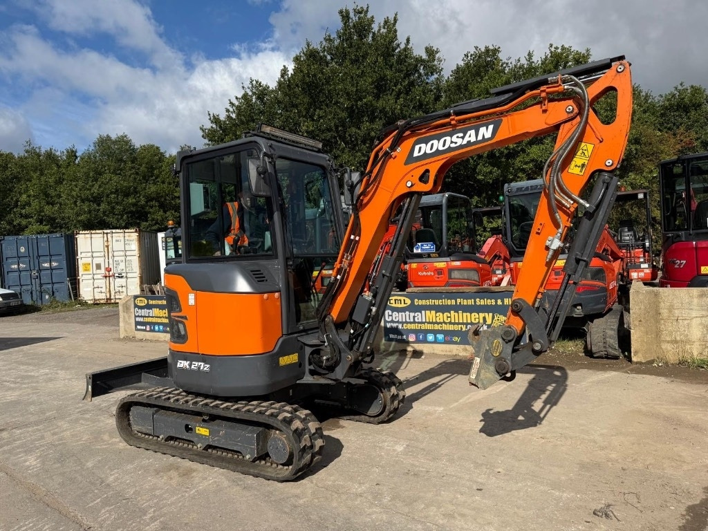 Doosan DX27Z-7 - Mini bager: slika Doosan DX27Z-7 - Mini bager Doosan DX27Z-7 - Mini bager: slika Doosan DX27Z-7 - Mini bager