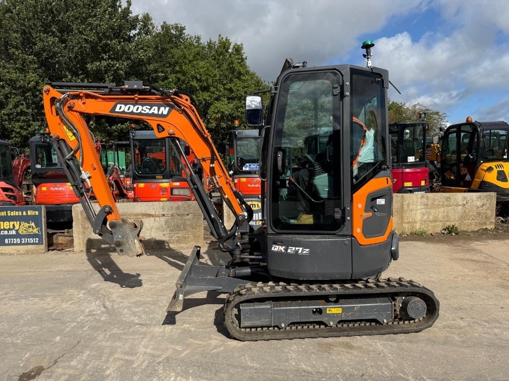 Doosan DX27Z-7 - Mini bager: slika Doosan DX27Z-7 - Mini bager Doosan DX27Z-7 - Mini bager: slika Doosan DX27Z-7 - Mini bager