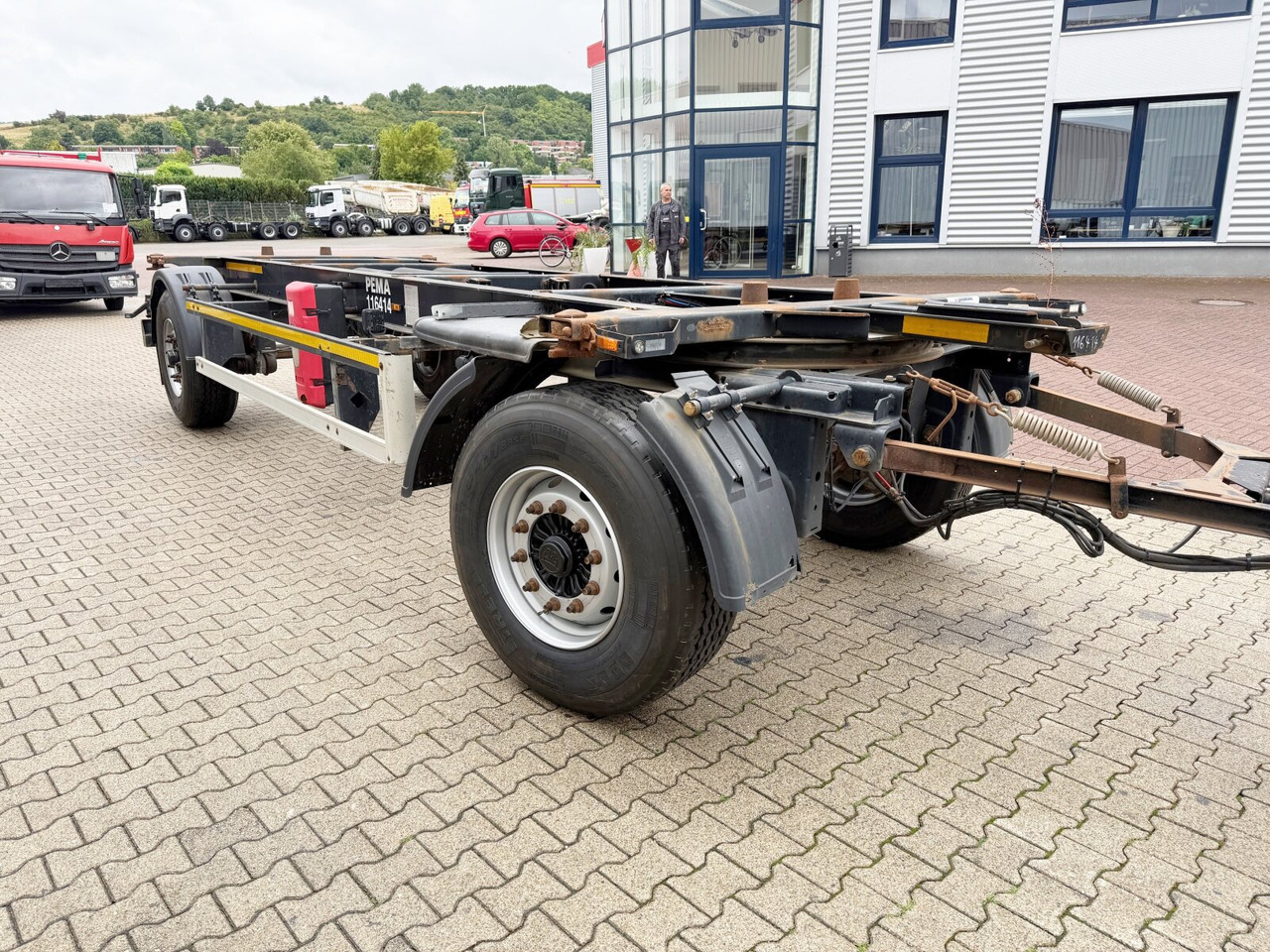 Transporter kontejnera/ Prikolica s izmjenjivim sanducima CIMC DC02 BDF-Anhänger CIMC DC02 BDF-Anhänger: slika Transporter kontejnera/ Prikolica s izmjenjivim sanducima CIMC DC02 BDF-Anhänger CIMC DC02 BDF-Anhänger