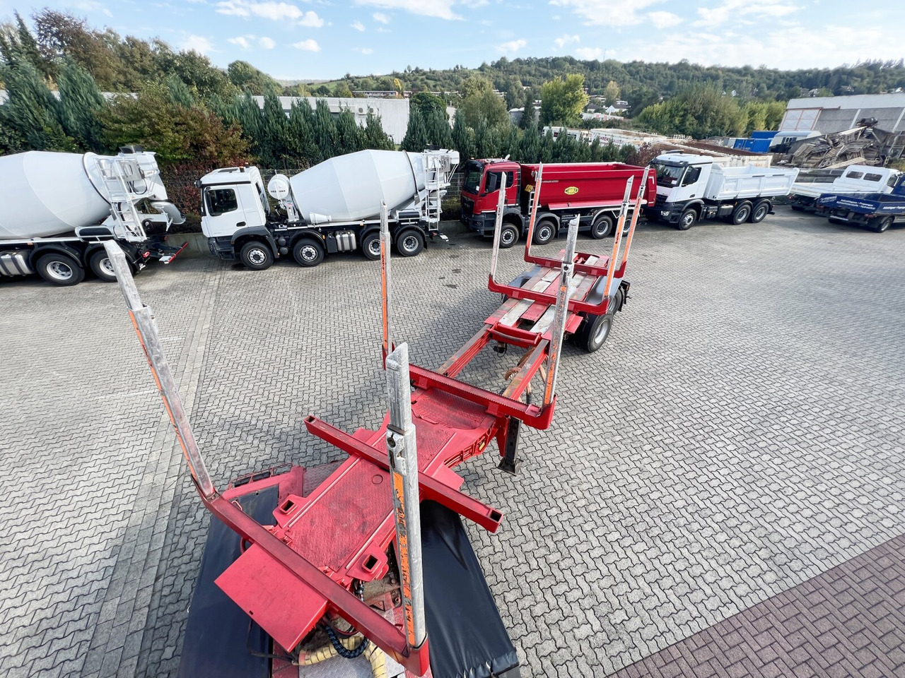 Šumarska poluprikolica Doll A321 A321, Ausziehbar von 10,7m-15,2m, 2x Lenkachse: slika Šumarska poluprikolica Doll A321 A321, Ausziehbar von 10,7m-15,2m, 2x Lenkachse