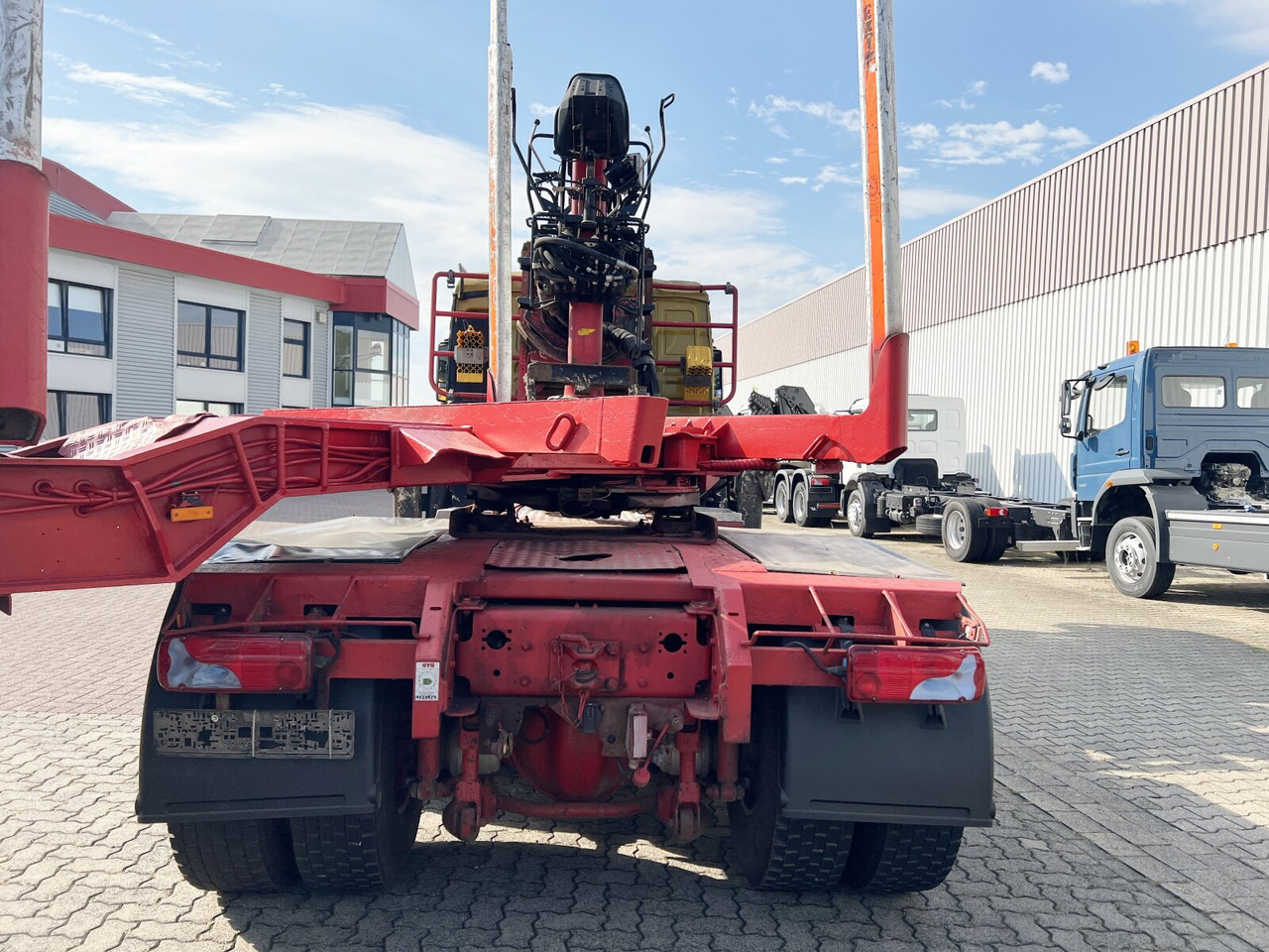 Šumarska poluprikolica Doll A321 A321, Ausziehbar von 10,7m-15,2m, 2x Lenkachse: slika Šumarska poluprikolica Doll A321 A321, Ausziehbar von 10,7m-15,2m, 2x Lenkachse