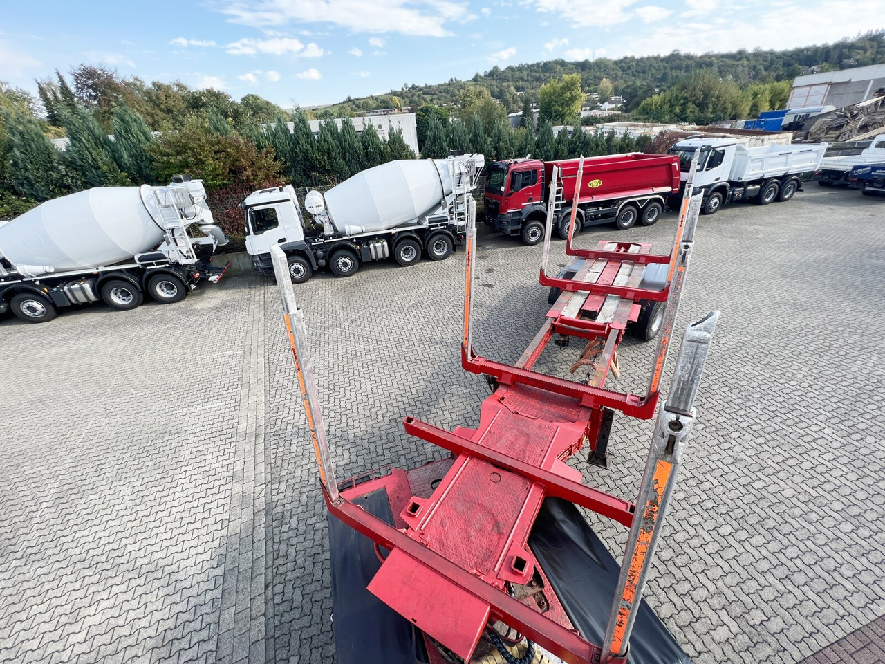 Šumarska poluprikolica Doll A321 A321, Ausziehbar von 10,7m-15,2m, 2x Lenkachse: slika Šumarska poluprikolica Doll A321 A321, Ausziehbar von 10,7m-15,2m, 2x Lenkachse