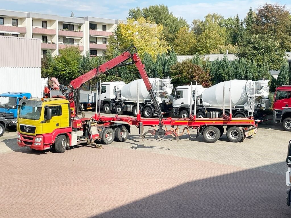 Šumarska poluprikolica Doll A321 A321, Ausziehbar von 10,7m-15,2m, 2x Lenkachse: slika Šumarska poluprikolica Doll A321 A321, Ausziehbar von 10,7m-15,2m, 2x Lenkachse