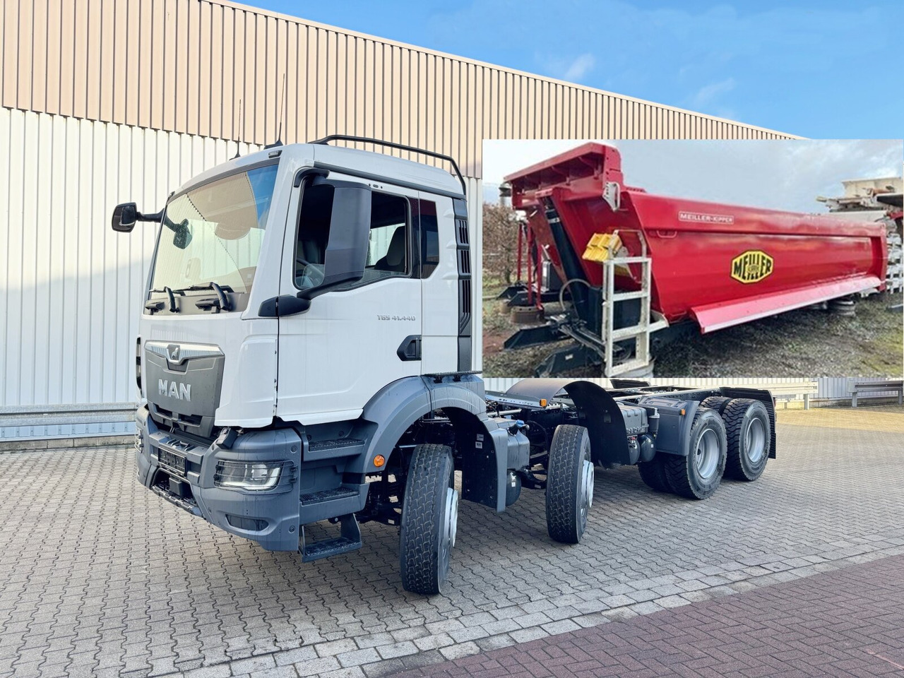 MAN TGS 41.440/480 8x4 BB TGS 41.440/480 8x4 BB, 5x VORHANDEN, Meiller Stahlmulde 18m³ - Istovarivač: slika MAN TGS 41.440/480 8x4 BB TGS 41.440/480 8x4 BB, 5x VORHANDEN, Meiller Stahlmulde 18m³ - Istovarivač MAN TGS 41.440/480 8x4 BB TGS 41.440/480 8x4 BB, 5x VORHANDEN, Meiller Stahlmulde 18m³ - Istovarivač: slika MAN TGS 41.440/480 8x4 BB TGS 41.440/480 8x4 BB, 5x VORHANDEN, Meiller Stahlmulde 18m³ - Istovarivač