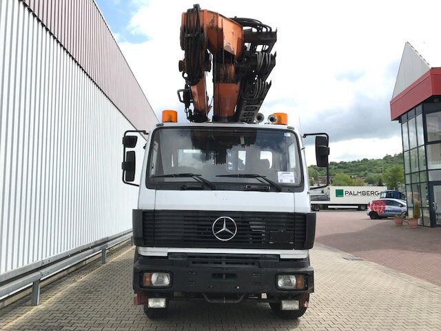 Kamion s kranom, Kamion s otvorenim sandukom Mercedes-Benz 2638 K 6x4 mit Heckkran Palfinger PK 68000 2638 K 6x4 mit Heckkran Palfinger PK 68000: slika Kamion s kranom, Kamion s otvorenim sandukom Mercedes-Benz 2638 K 6x4 mit Heckkran Palfinger PK 68000 2638 K 6x4 mit Heckkran Palfinger PK 68000