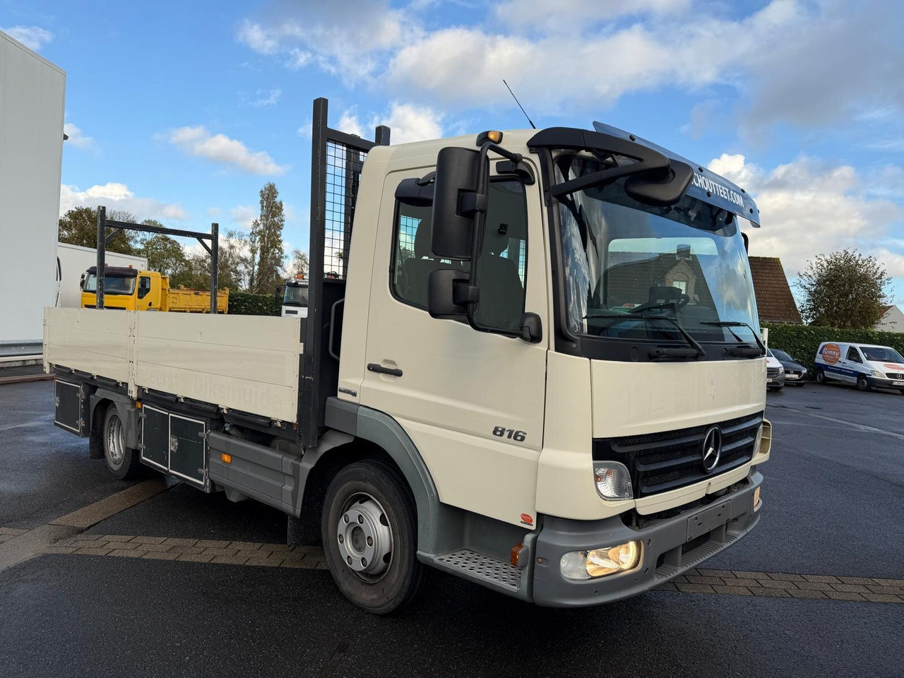 Kamion s otvorenim sandukom Mercedes-Benz Atego Atego 816 4 x 2: slika Kamion s otvorenim sandukom Mercedes-Benz Atego Atego 816 4 x 2