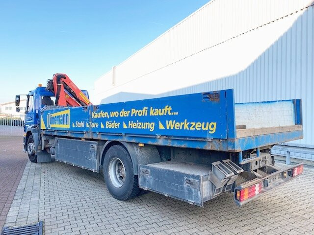 Kamion s kranom, Kamion s otvorenim sandukom Mercedes-Benz Axor 1828 L 4x2 Axor 1828 L 4x2 mit Kran Palfinger PK 9501, Funk: slika Kamion s kranom, Kamion s otvorenim sandukom Mercedes-Benz Axor 1828 L 4x2 Axor 1828 L 4x2 mit Kran Palfinger PK 9501, Funk