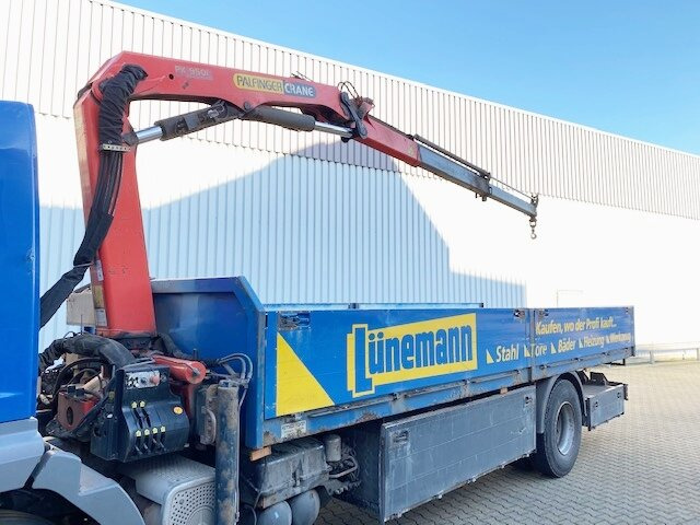 Kamion s kranom, Kamion s otvorenim sandukom Mercedes-Benz Axor 1828 L 4x2 Axor 1828 L 4x2 mit Kran Palfinger PK 9501, Funk: slika Kamion s kranom, Kamion s otvorenim sandukom Mercedes-Benz Axor 1828 L 4x2 Axor 1828 L 4x2 mit Kran Palfinger PK 9501, Funk