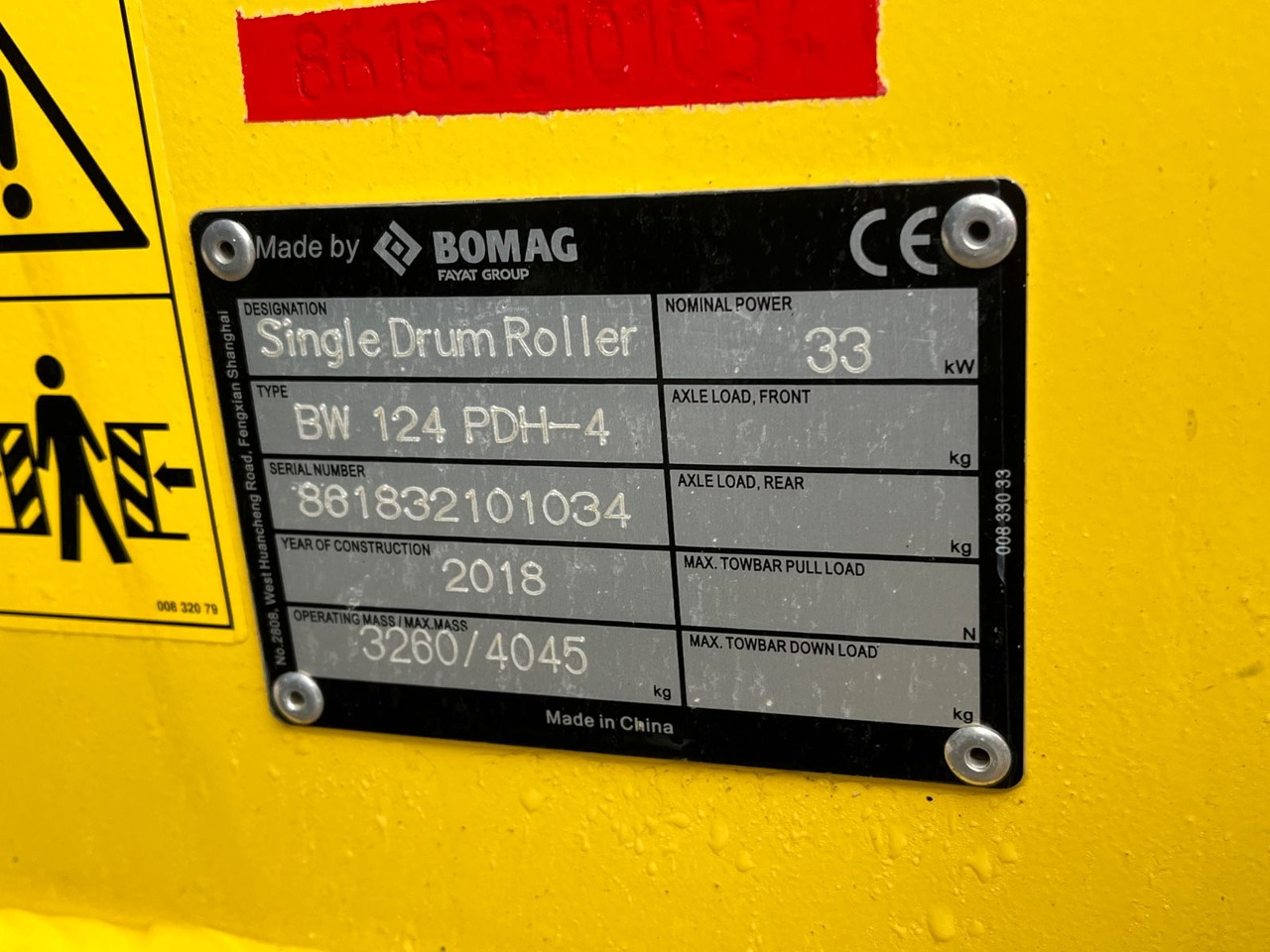 BOMAG Walzenzug BW 124 PDH-4 Planierschild 100 Bstd. - Kompaktor: slika BOMAG Walzenzug BW 124 PDH-4 Planierschild 100 Bstd. - Kompaktor BOMAG Walzenzug BW 124 PDH-4 Planierschild 100 Bstd. - Kompaktor: slika BOMAG Walzenzug BW 124 PDH-4 Planierschild 100 Bstd. - Kompaktor