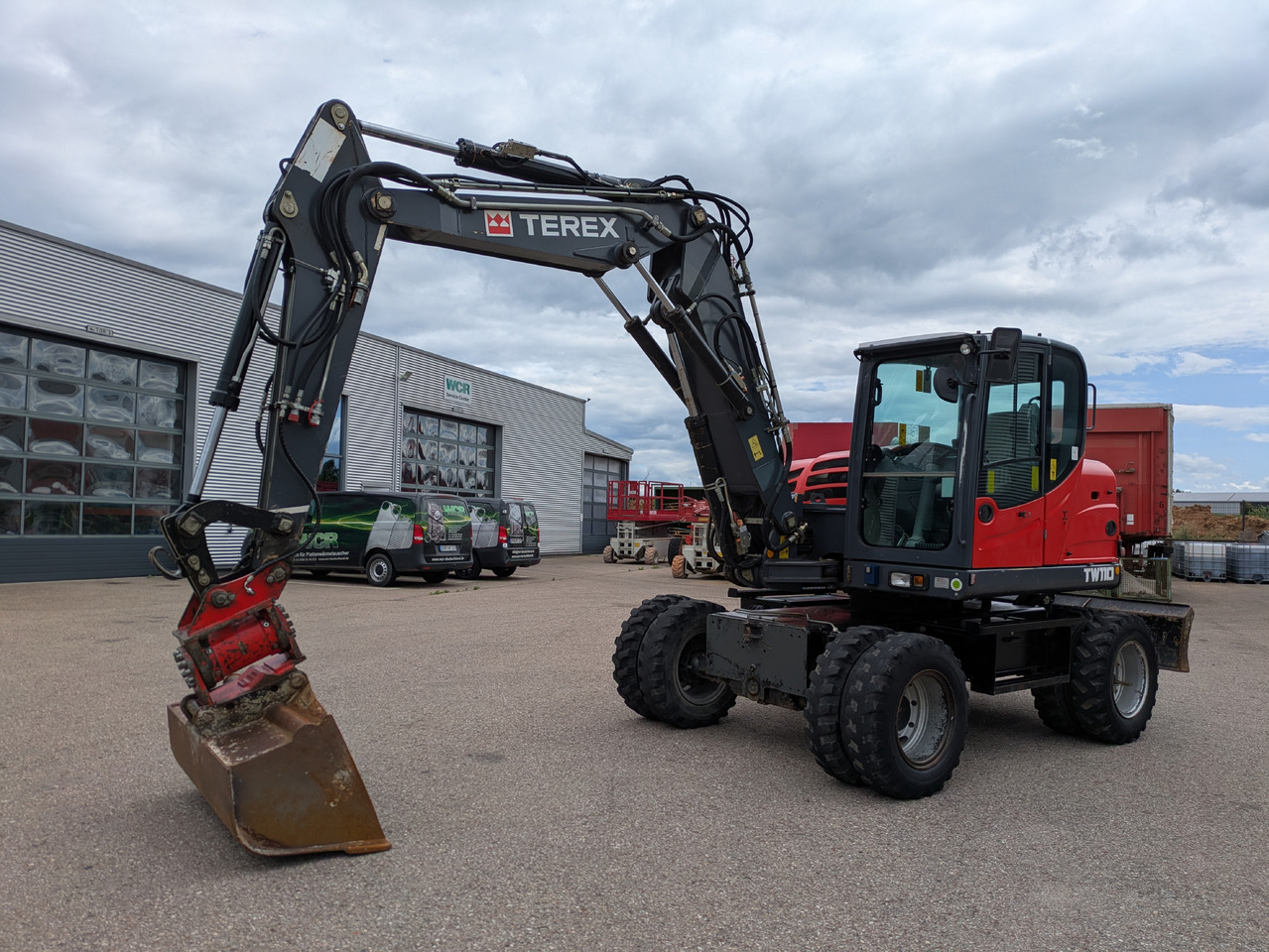 TEREX TW110 Mobilbagger Powertilt Rußpartikelfilter - Bager na kotačima: slika TEREX TW110 Mobilbagger Powertilt Rußpartikelfilter - Bager na kotačima TEREX TW110 Mobilbagger Powertilt Rußpartikelfilter - Bager na kotačima: slika TEREX TW110 Mobilbagger Powertilt Rußpartikelfilter - Bager na kotačima